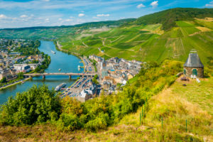 Landshut Castle near Bernkastel-Kues, view of Kues, one of the most beautiful Moselle castles, Moselle loop also worth seeing, Landshut Castle near Bernkastel-Kues, view of Kues, one of the most beautiful Moselle castles, Moselle loop also worth seeing,